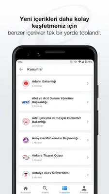 e-Devlet Kapısı android App screenshot 8